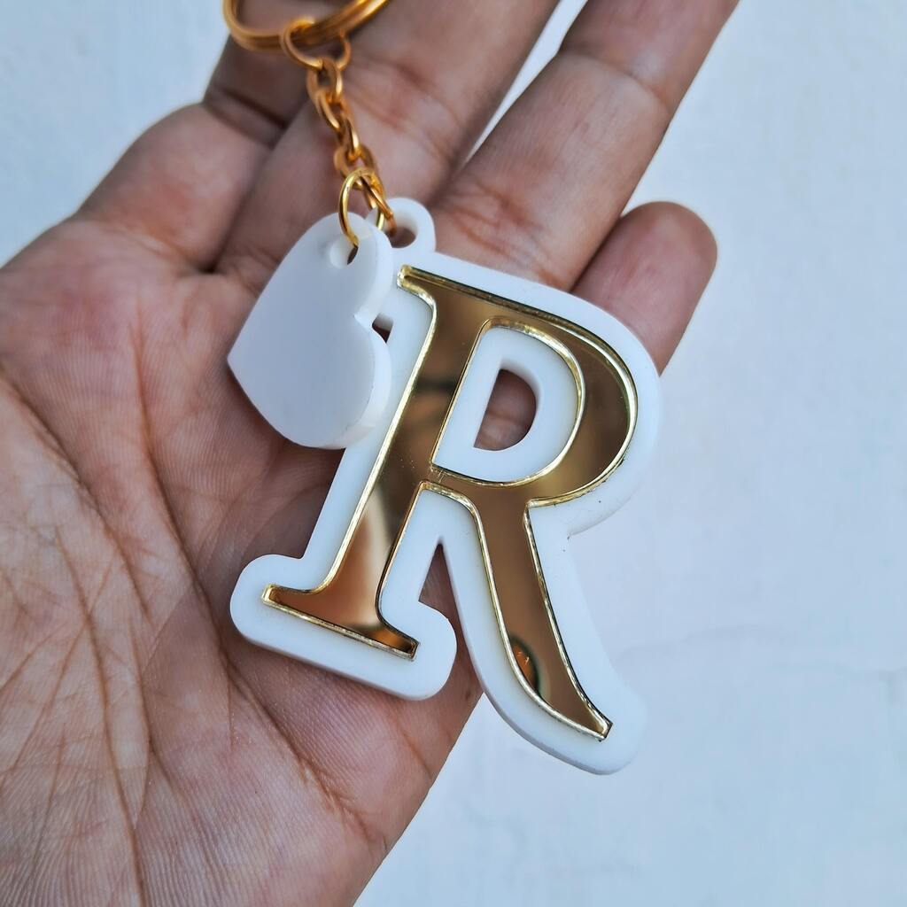 CHAVEIROS PERSONALIZADO COM ACRÍLICO DUPLO