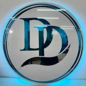 +Perfect - Luminoso letreiro luminoso circular 3