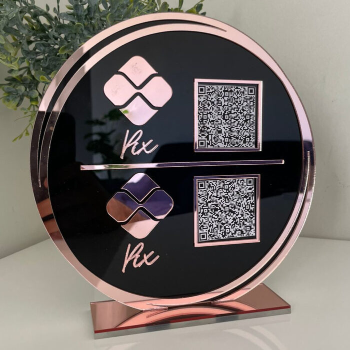 PLACA DISPLAY QRCODE EM ACRÍLICO - Image 11