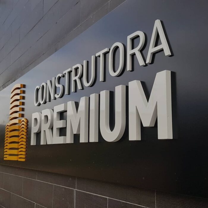 PLACA FUNDO ACM E LETREIRO EM PVC EXPANDIDO - Image 3