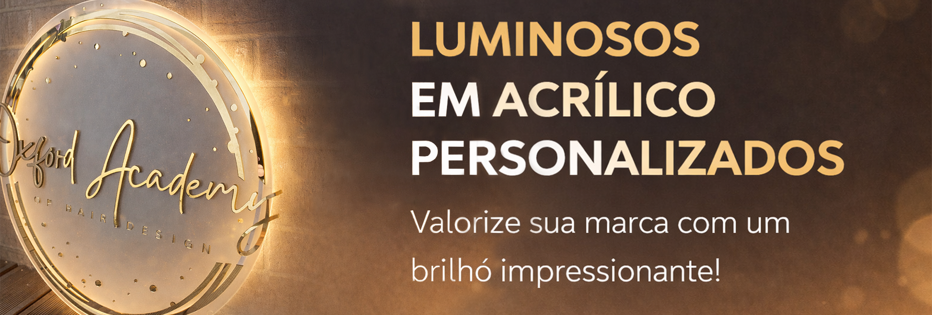 banner luminoso